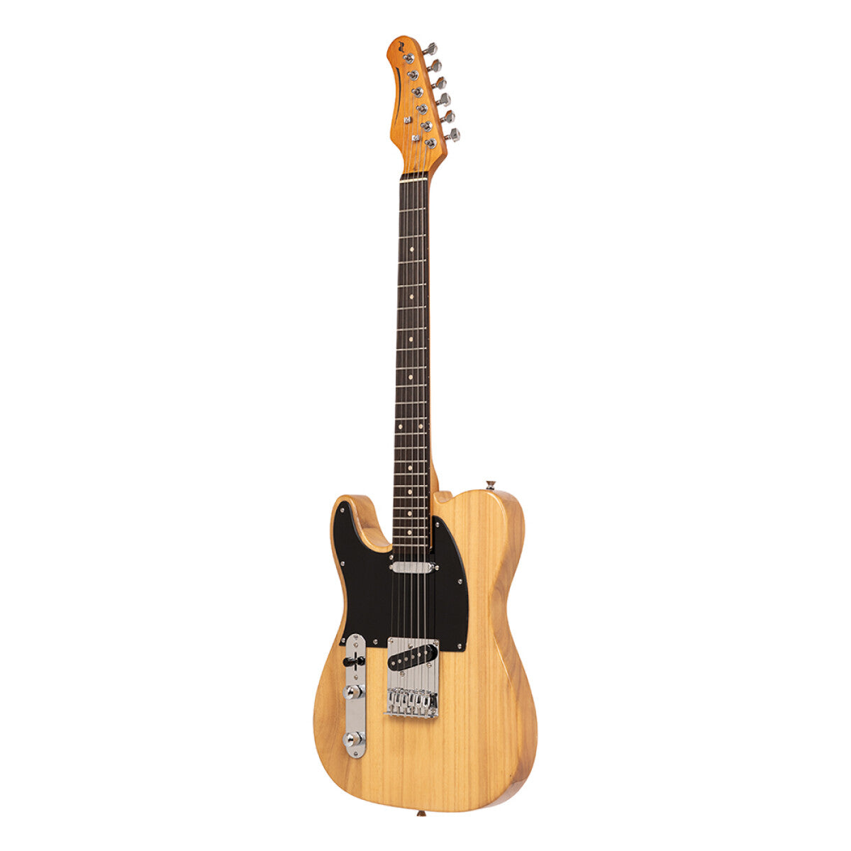 Stagg SET-STD NAT LH T-style elektrische gitaar linkshandig Naturel, Model: Linkshandig