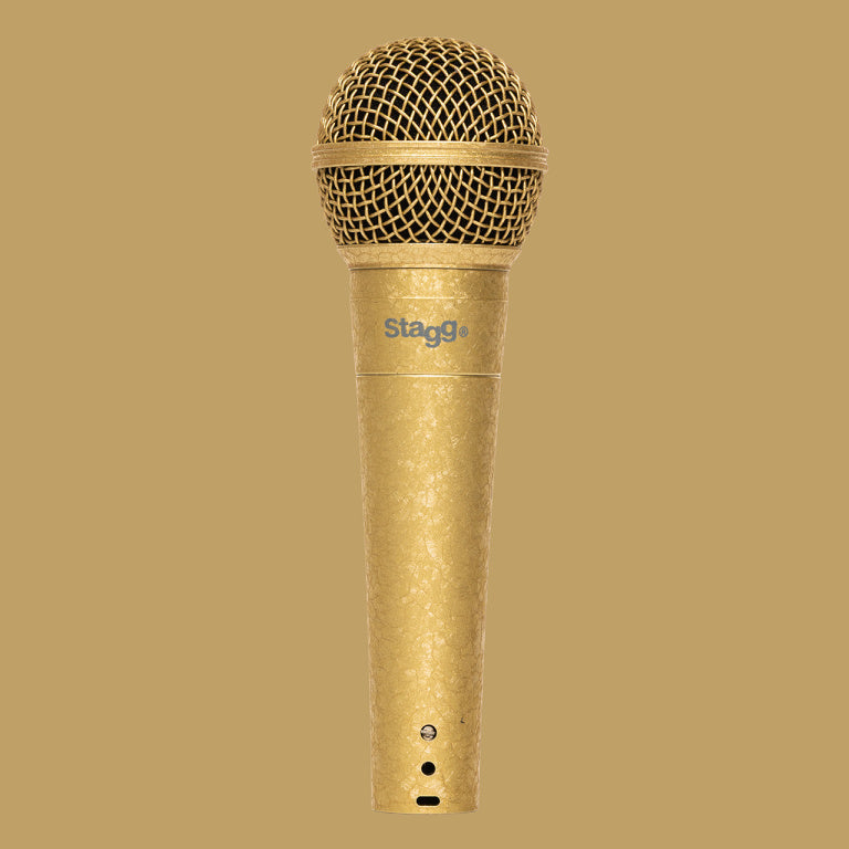 Stagg SDM50 GD dynamische microfoon gouden editie
