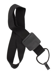 Gaucho GST-40-BK Klassieke Gitaarband met klankgathaak, zwart nylon, 40 mm breed