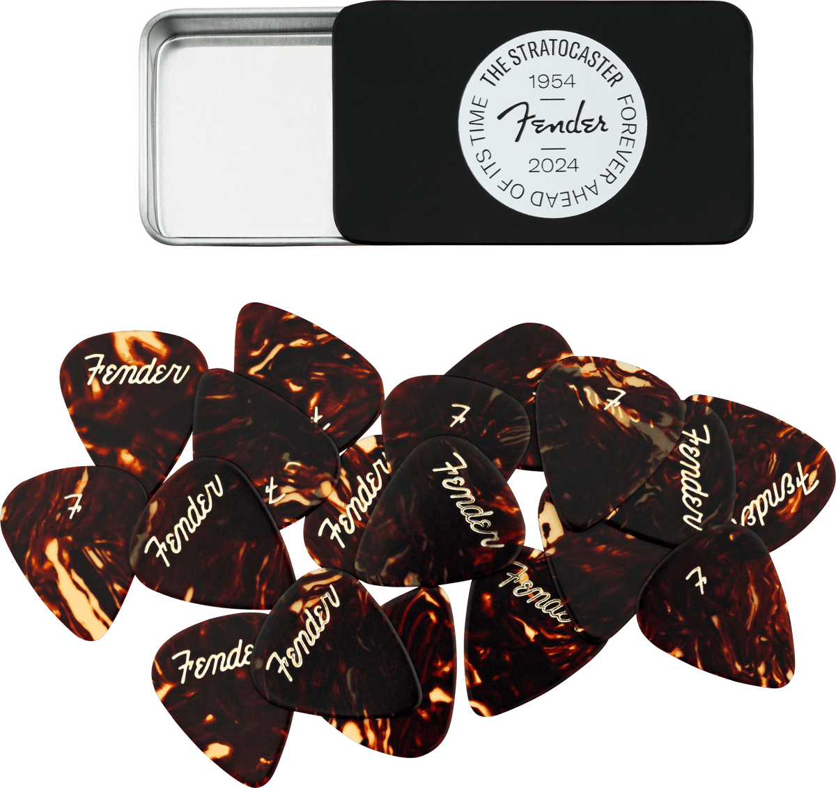 Fender 0198351070 70th Anniversary 351 Shape Plectrumblik Medium 12-Pack