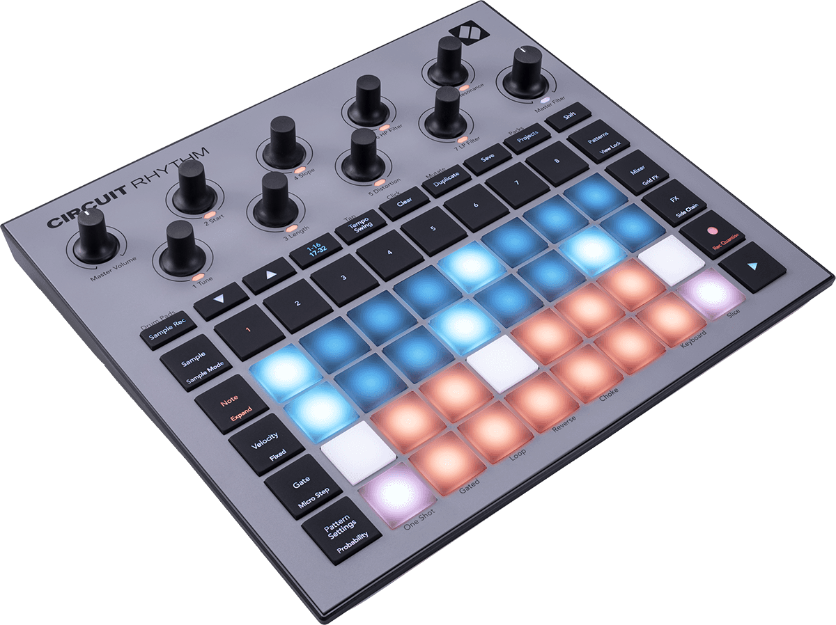 Novation Circuit Rhythm – standalone sampler en drumcomputer