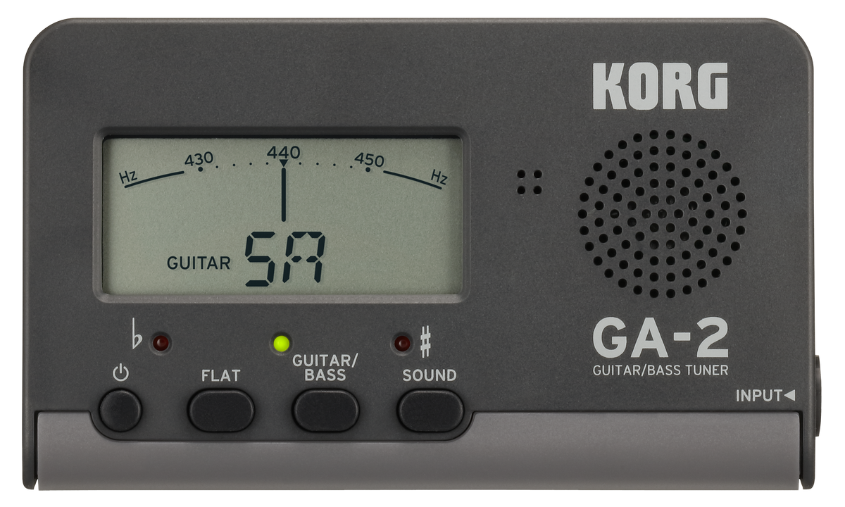 Korg Stemapparaat, Gitaar/Bass, GA-2, zwart