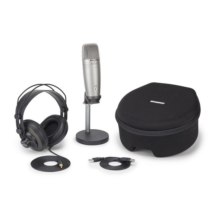 Samson C01U Pro Podcasting Pack – USB-podcastmicrofoonset