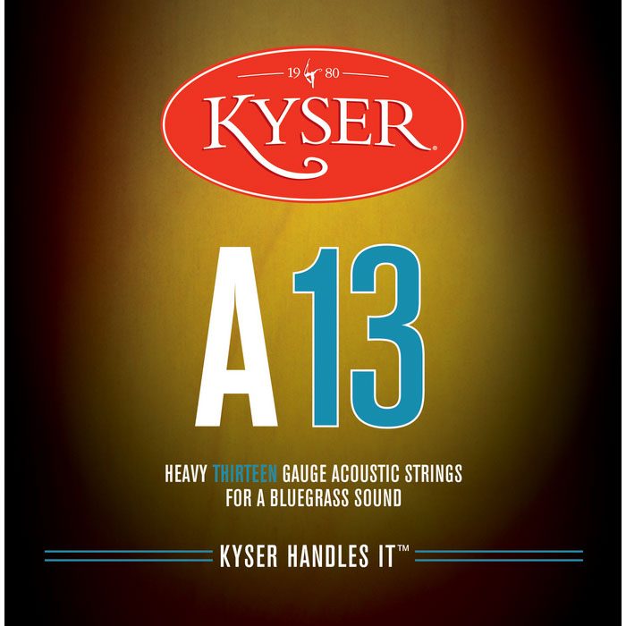 Kyser GUITAR STRINGS - acoustic 13s bluegrass heavy 12 gauge – akoestische gitaarsnarenset