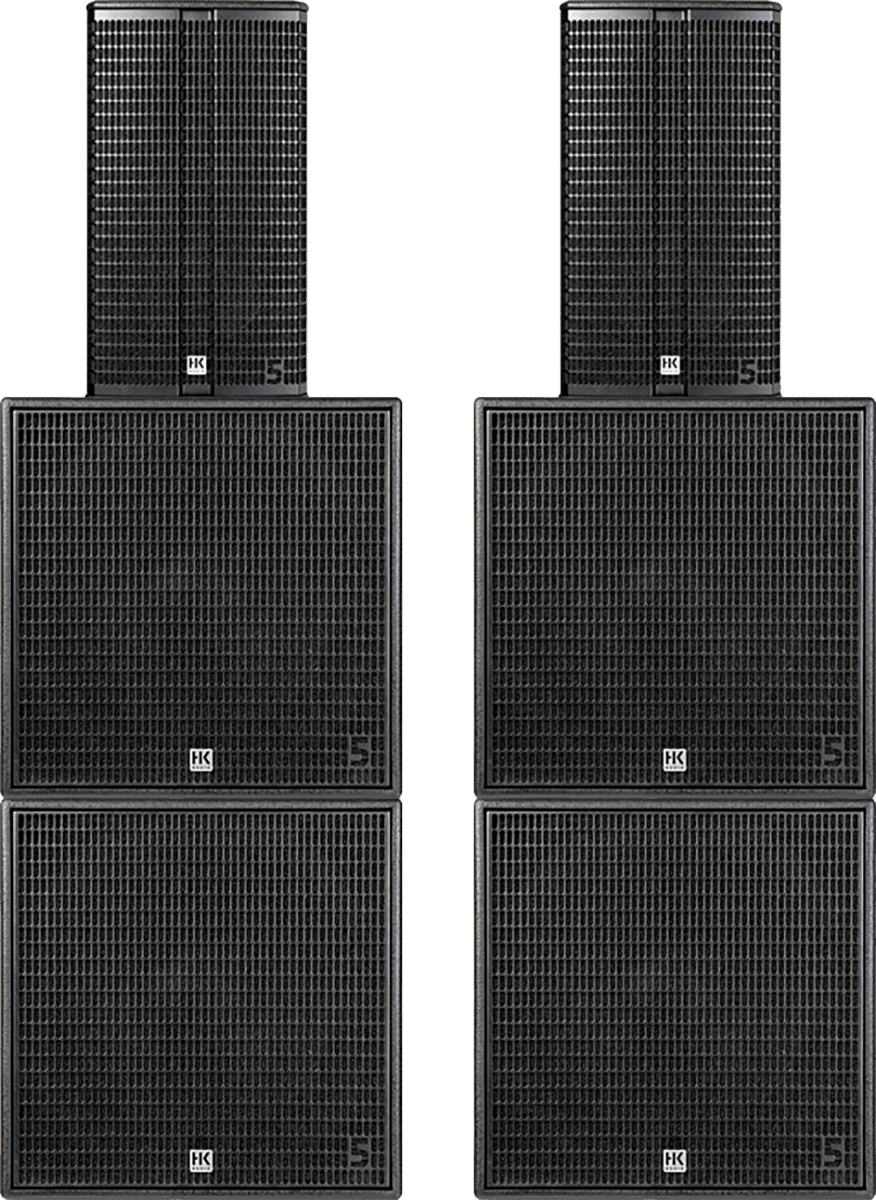 HK Audio LINEAR 5 MK2 Big Venue Pack – compleet actief PA-systeem