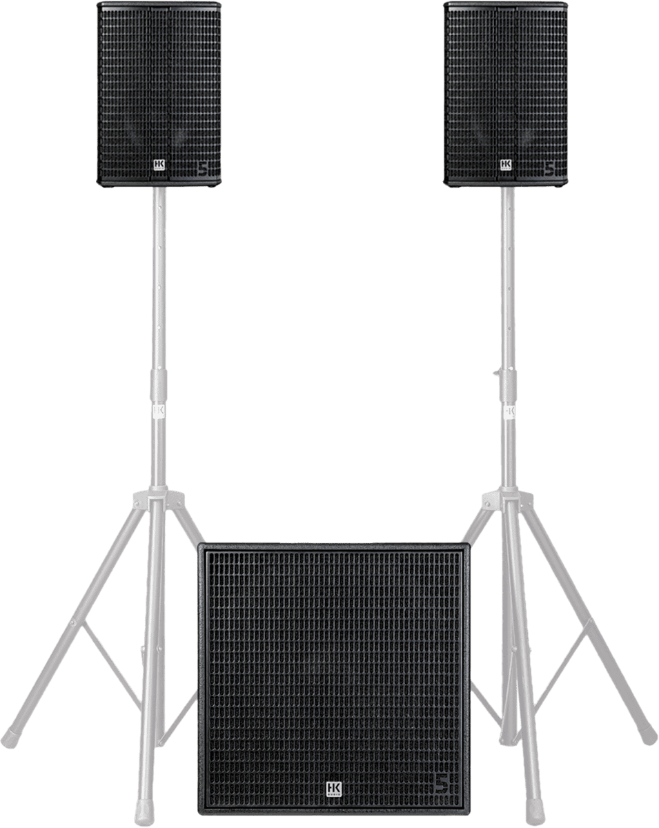 HK Audio LINEAR 5 MK2 Lounge Pack – compleet actief PA-systeem