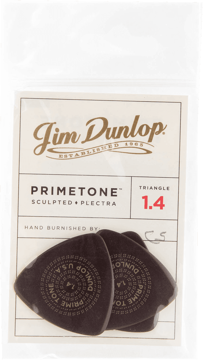 Dunlop Primetone Triangle Smooth 1,4 mm – Set van 3