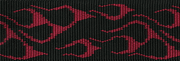 Dunlop D38-11RD Flamed Rood Gitaarband