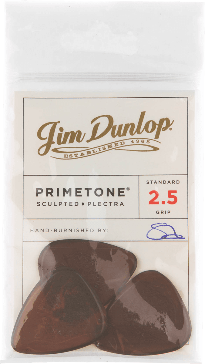 Dunlop Primetone Standard Grip 2,5 mm – Set van 3