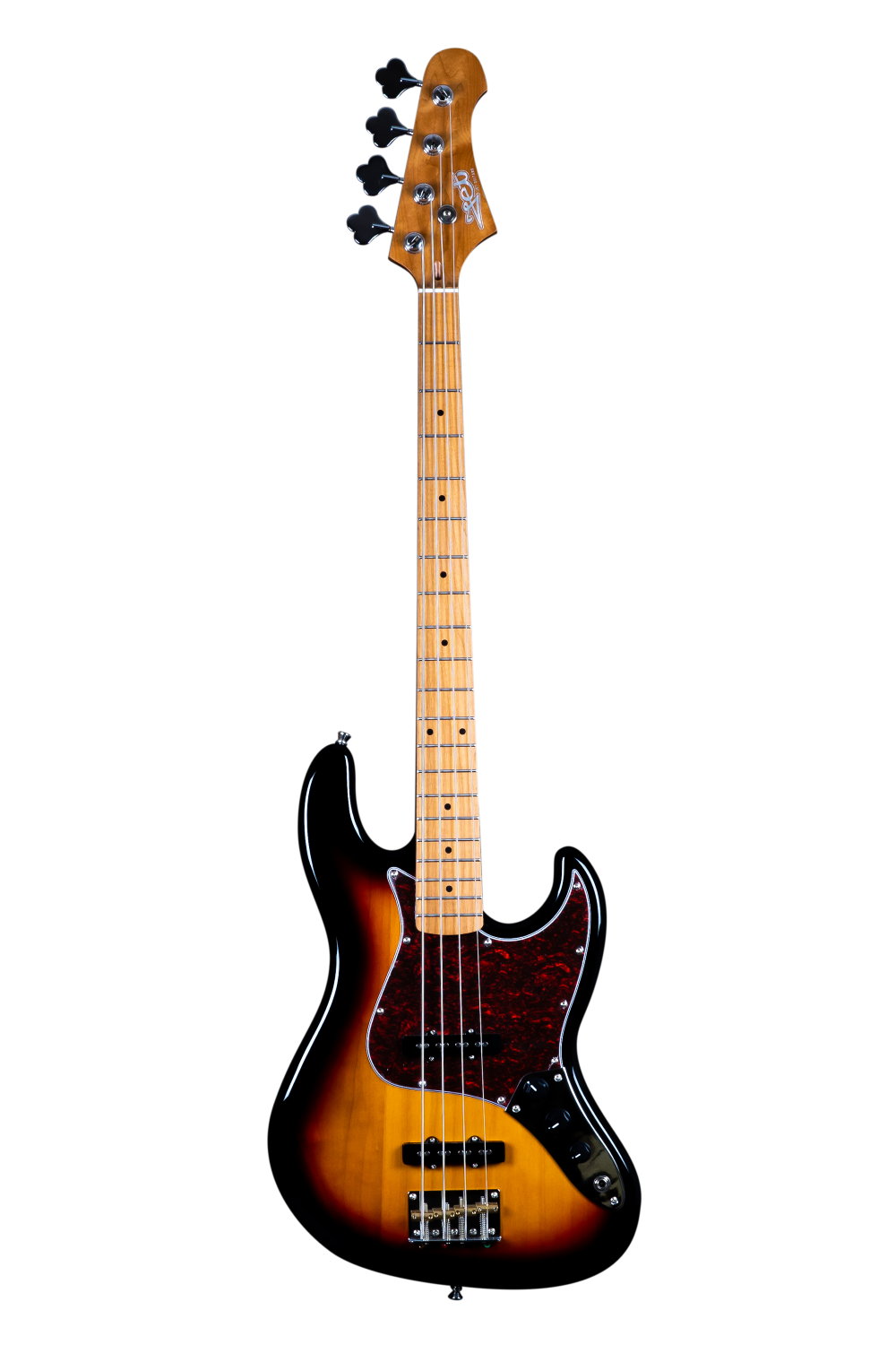 JET Guitars JJB-300 SB – elektrische basgitaar – JB-stijl Bas Sunburst