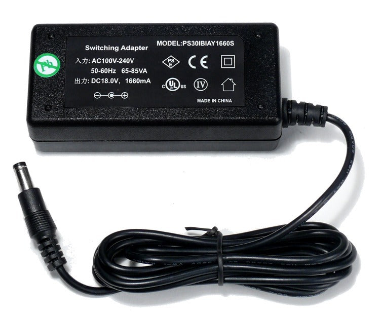 Electro-Harmonix 18V / 1660mA Power Adaptor (without EU Cord) – voeding