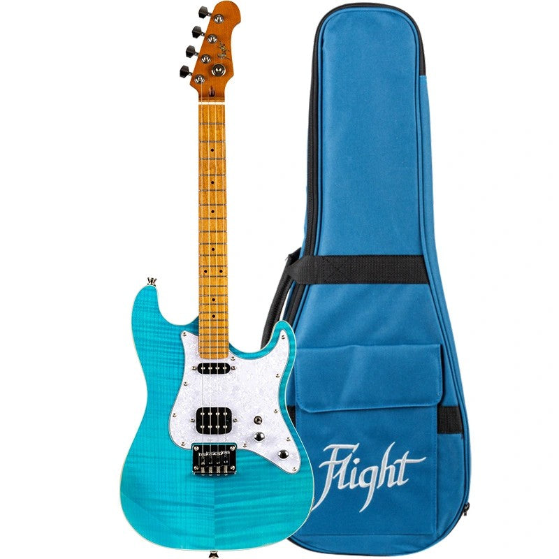 Flight PATHFINDER BARITONE OBL – elektrische ukelele