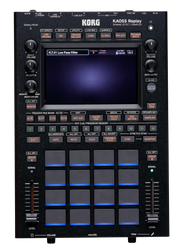 Korg Sampler, KAOSS Replay, 5" LCD Touchdisplay, 16 Pads, 128 Effecten