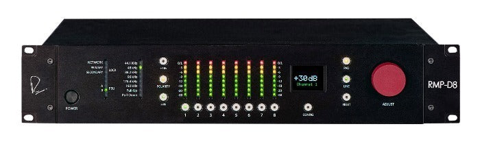 Rupert Neve Designs RMP-D8 - Dante™ Mic Pre – microfoonvoorversterker