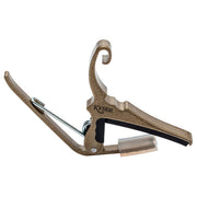 Kyser QUICK-CHANGE® Acoustic - gold – capodaster voor akoestische gitaar