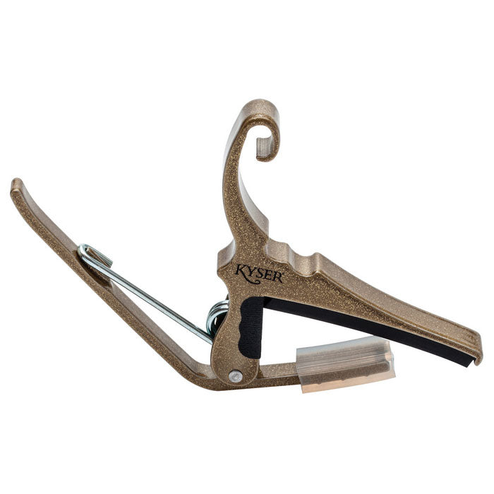 Kyser QUICK-CHANGE® Acoustic - gold – capodaster voor akoestische gitaar