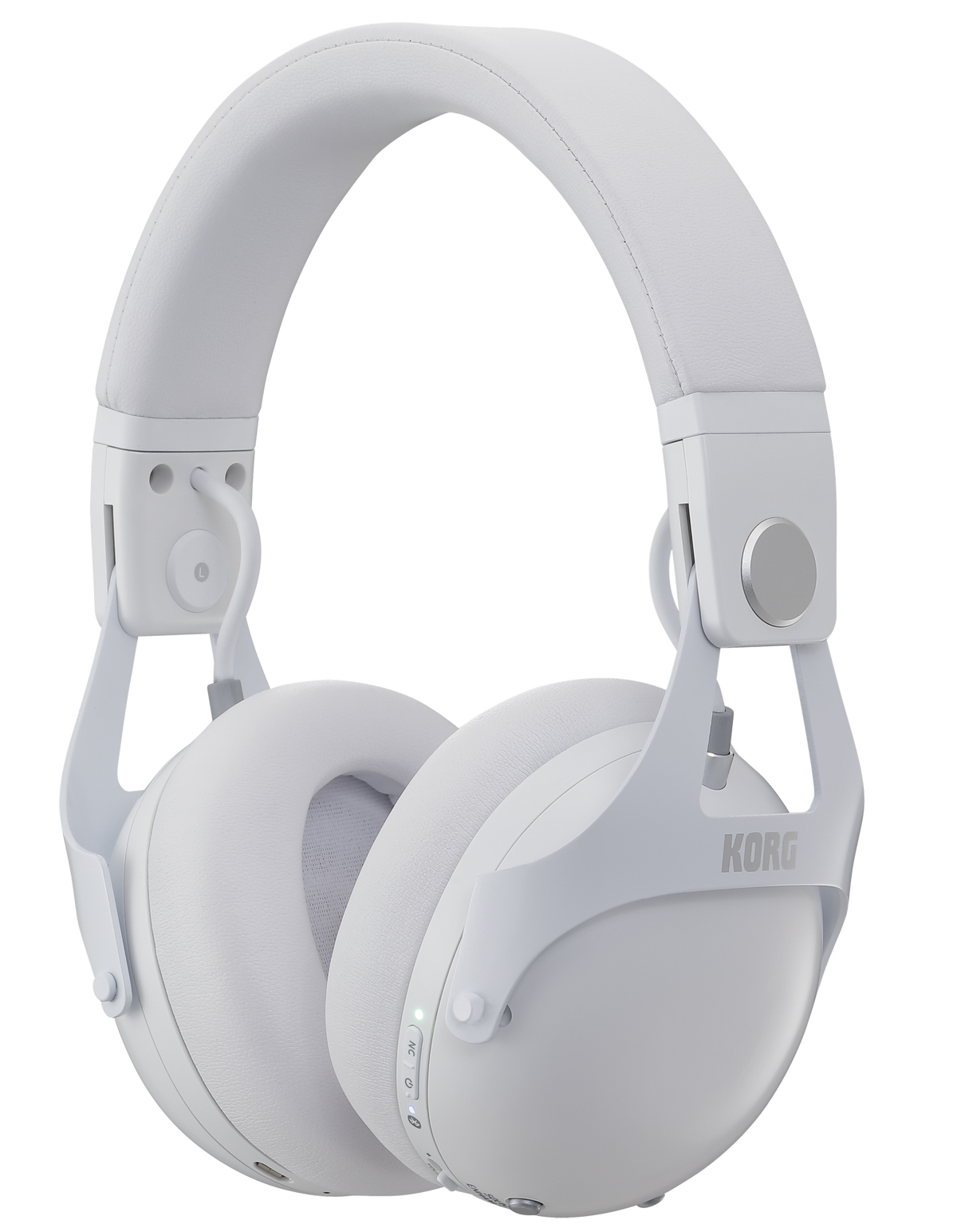 Korg Hoofdtelefoon, NC-Q1, Noise Cancelling, Bluetooth, wit, voor DJ's