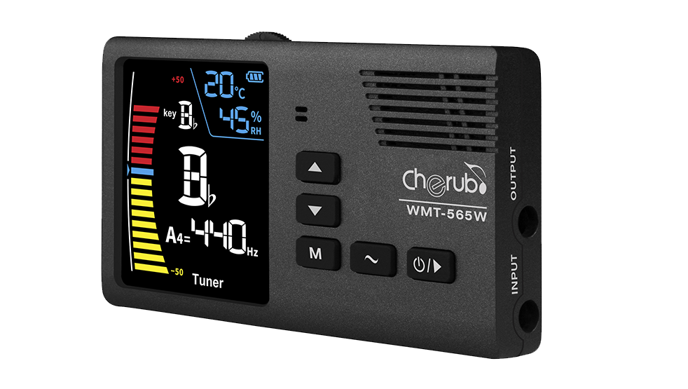 Cherub WMT565W oplaadbaar 5-in-1-stemapparaat voor blaasinstrumenten