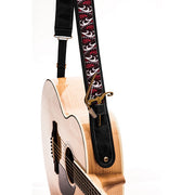 Kyser GUITAR STRAP - autumn k black – gitaarband