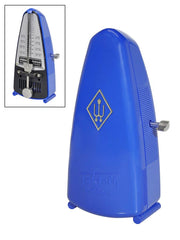 Wittner 837 metronome, kunststof behuizing, zonder bel, blue
