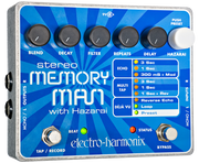 Electro-Harmonix STEREO MEMORY MAN WITH HAZARAI – looperpedaal