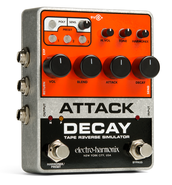 Electro-Harmonix ATTACK DECAY – effectpedaal