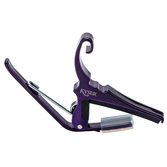 Kyser QUICK-CHANGE® Acoustic - deep purple – capodaster voor akoestische gitaar