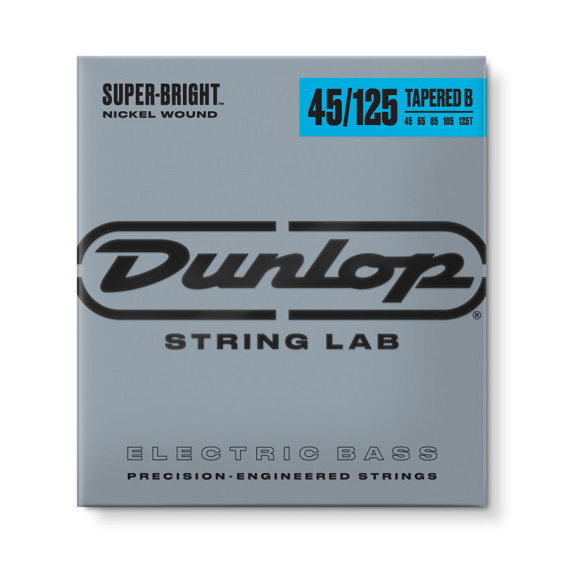 Dunlop Super Bright Nickel Wound Tapered 5-String Basgitaarsnaren 45-125