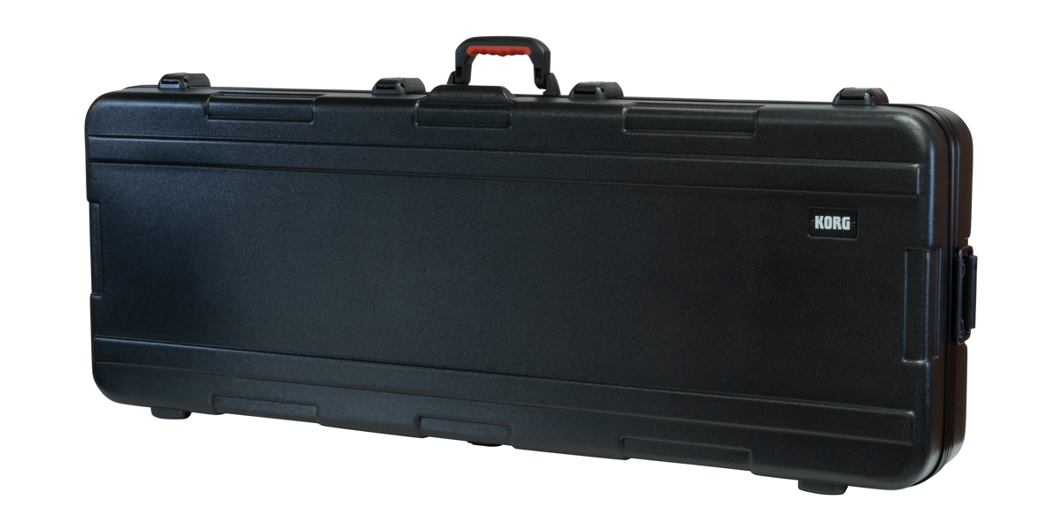 Korg Koffer, Hardcase, voor Keyboards met 76 Toetsen, met Wieltjes, zwart