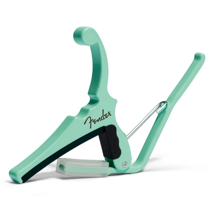Kyser Fender® x Kyser® Quick-Change® Electric Guitar Capo, Surf Green – capodaster voor elektrische gitaar