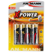 Ansmann Alkaline X-Power AA 4-pcs blister – batterij