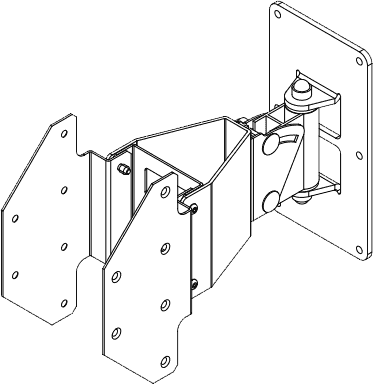 HK Audio STBRACK-2P10 – Wall mount for 2 P10