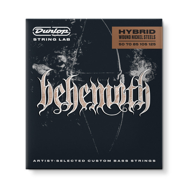 Dunlop Behemoth Hybrid Wound Nickel 5-String Basgitaarsnaren 50-125