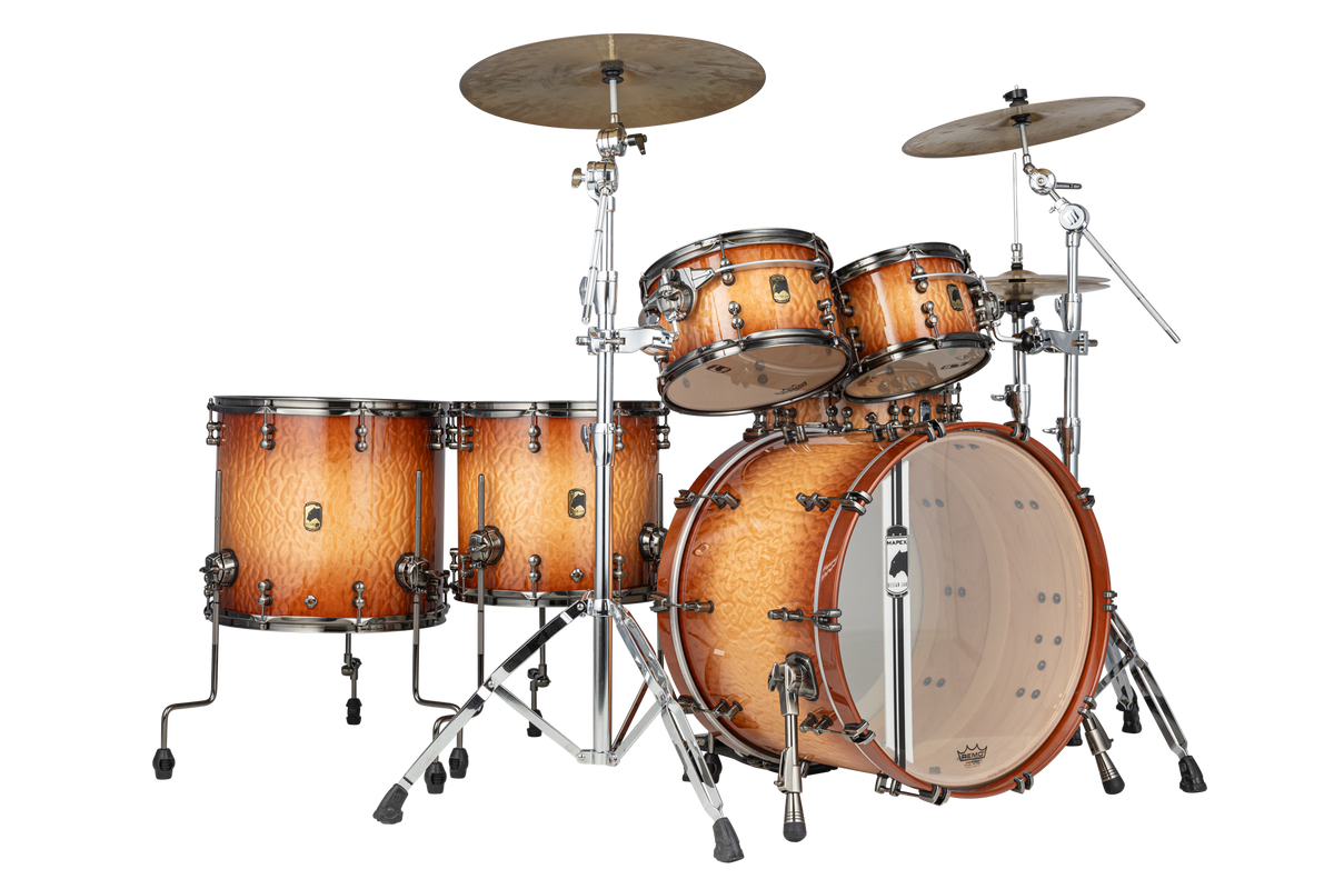 Mapex BLACK PANTHER DESIGN LAB Ketelset, Stage+, Versatus, Peach BurlBurst #PW – BPDLNV628XPW