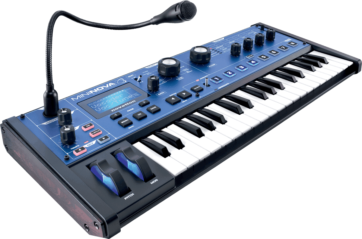 Novation MiniNova – 37-toets synthesizer met vocoder