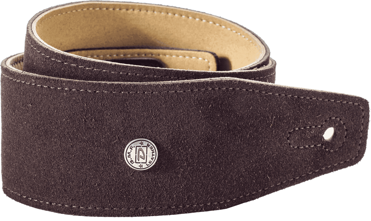 Dunlop BMF-S02 Suede Mahogany Gitaarband