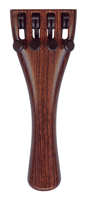 Wittner 918121-P vioolstaartstuk, 3/4, synthetisch, palissander kleur, met 4 fijnstemmers