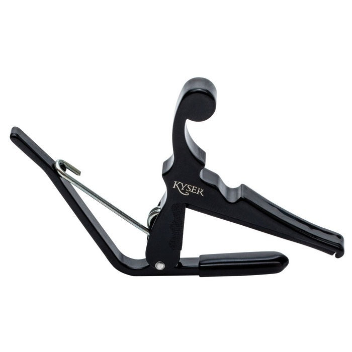 Kyser QUICK-CHANGE® Ukeleles, Mandolines, Banjos - black – capodaster voor kleine snaarinstrumenten