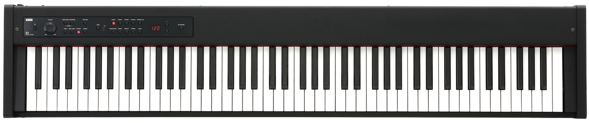 Korg Digitale Piano, D1, Stage Piano, 88 toetsen, zwart