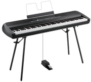 Korg Digitale Piano, SP280, 2x22 W, Statief, zwart