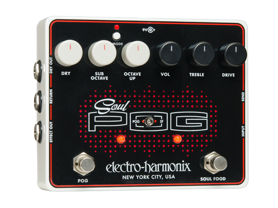 Electro-Harmonix SOUL POG – overdrivepedaal