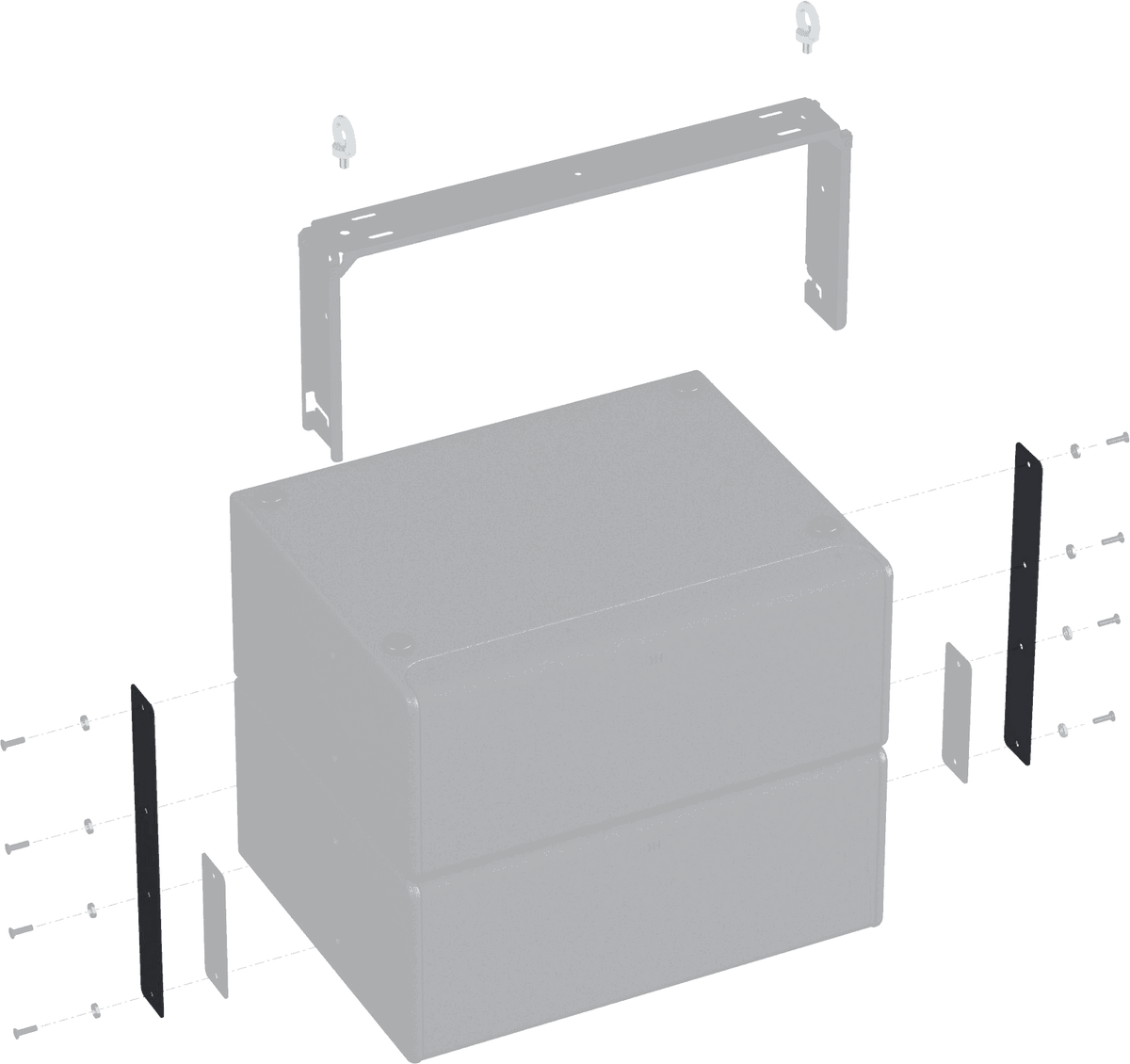 HK Audio EXTUB-S210 – Set of Extension Plates Lyre S210