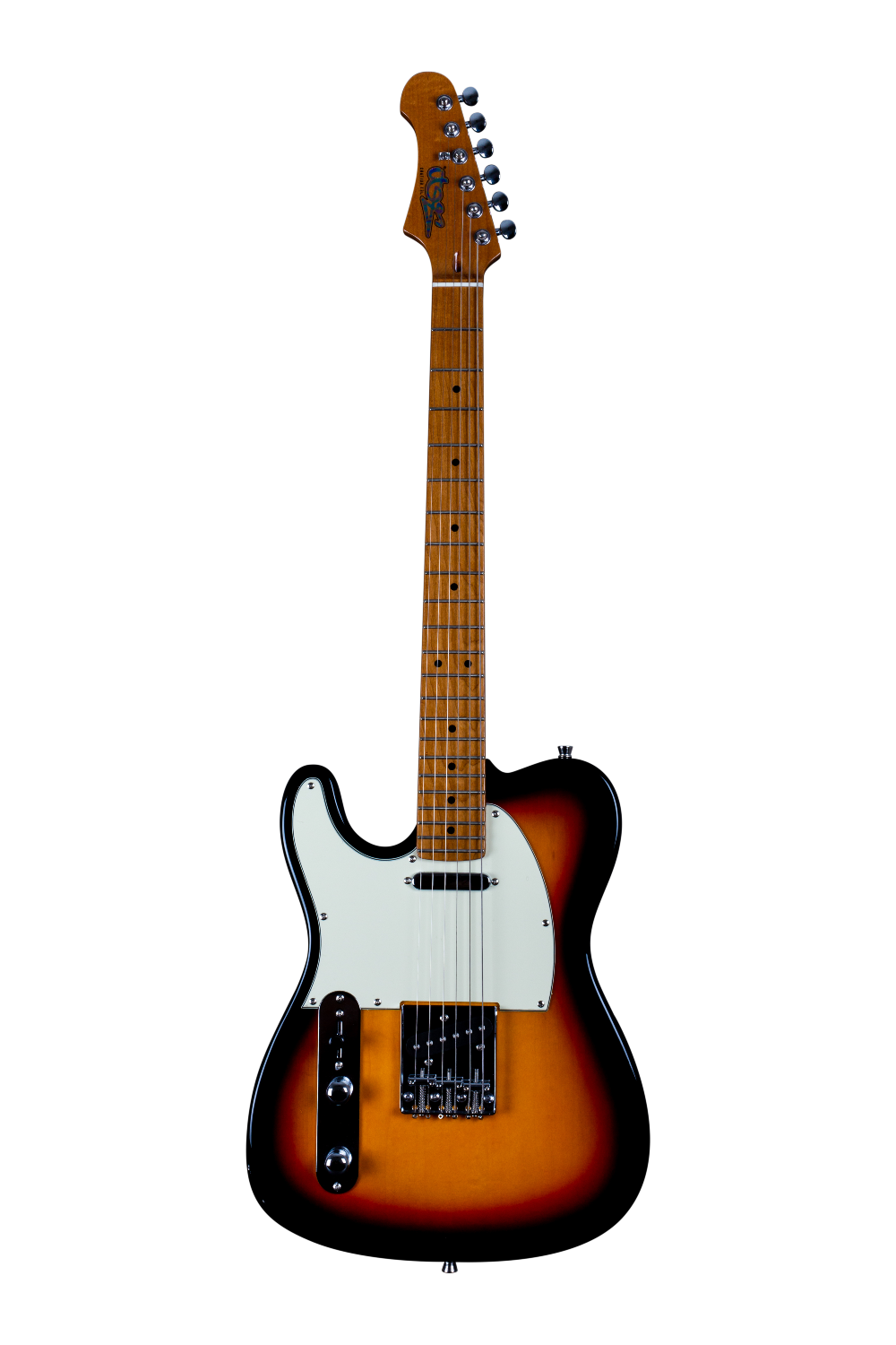 JET Guitars JT 300 SB LH – elektrische gitaar – T-stijl Linkshandig Sunburst