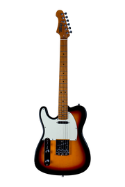 JET Guitars JT 300 SB LH – elektrische gitaar – T-stijl Linkshandig Sunburst