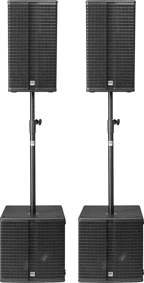 HK Audio L3PACK-COMPACT – Versterkte set voor 300 pers.