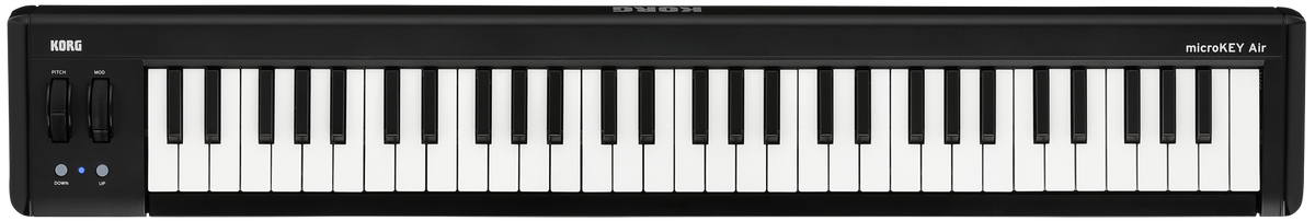 Korg USB-Controller, Bluetooth, microKEY2 Air, 61 mini toetsen