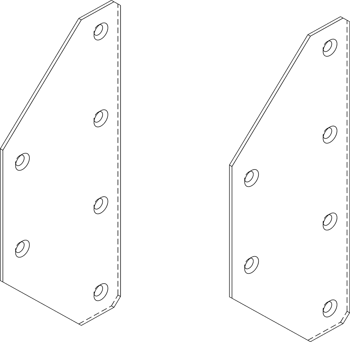 HK Audio CPLATE-P10 – 2 P10 connection plates