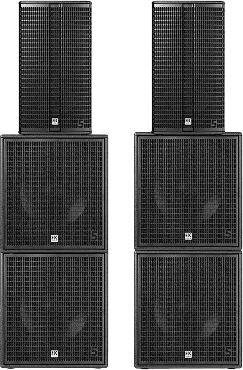 HK Audio LINEAR 5 MK2 Rock Pack – compleet actief PA-systeem