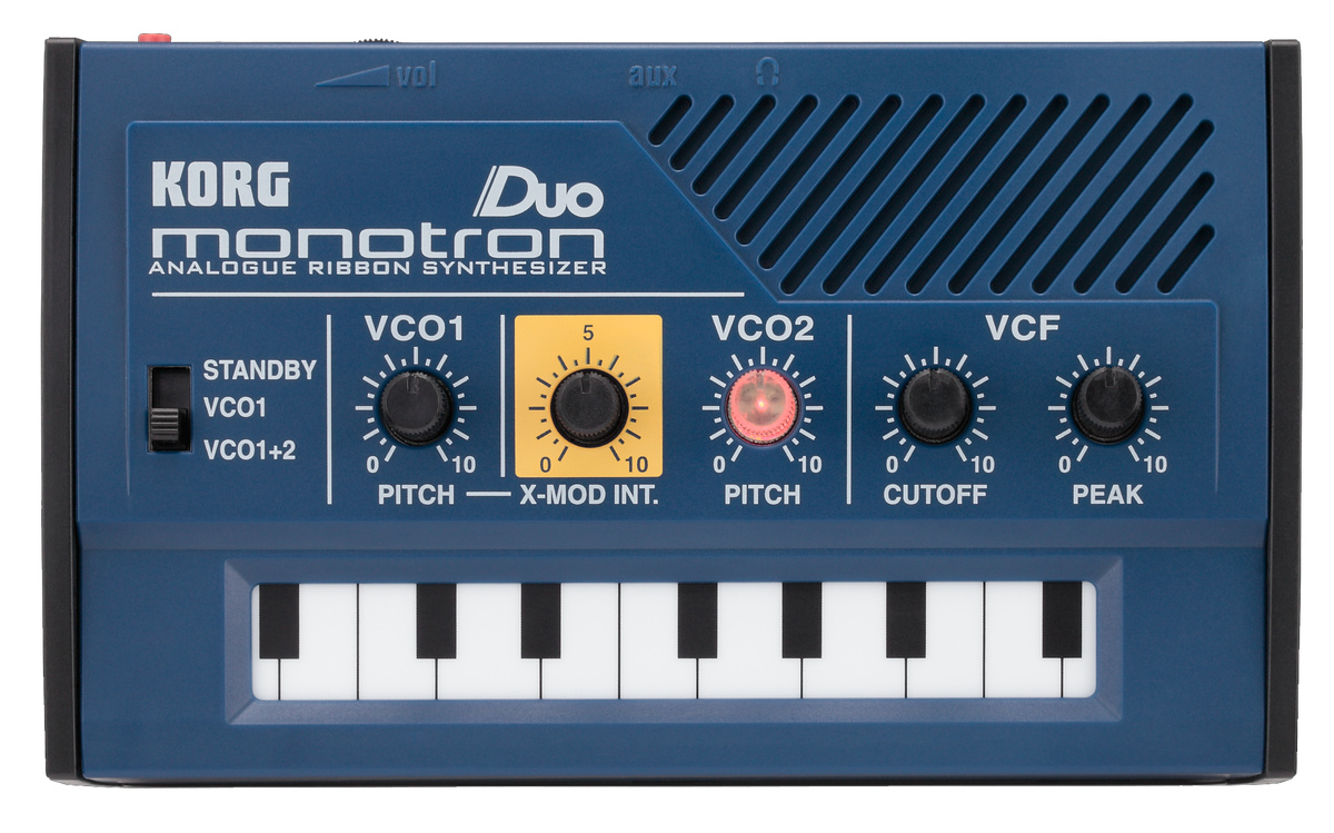Korg Synthesizer, analoog, monotron DUO, 2-stemmig