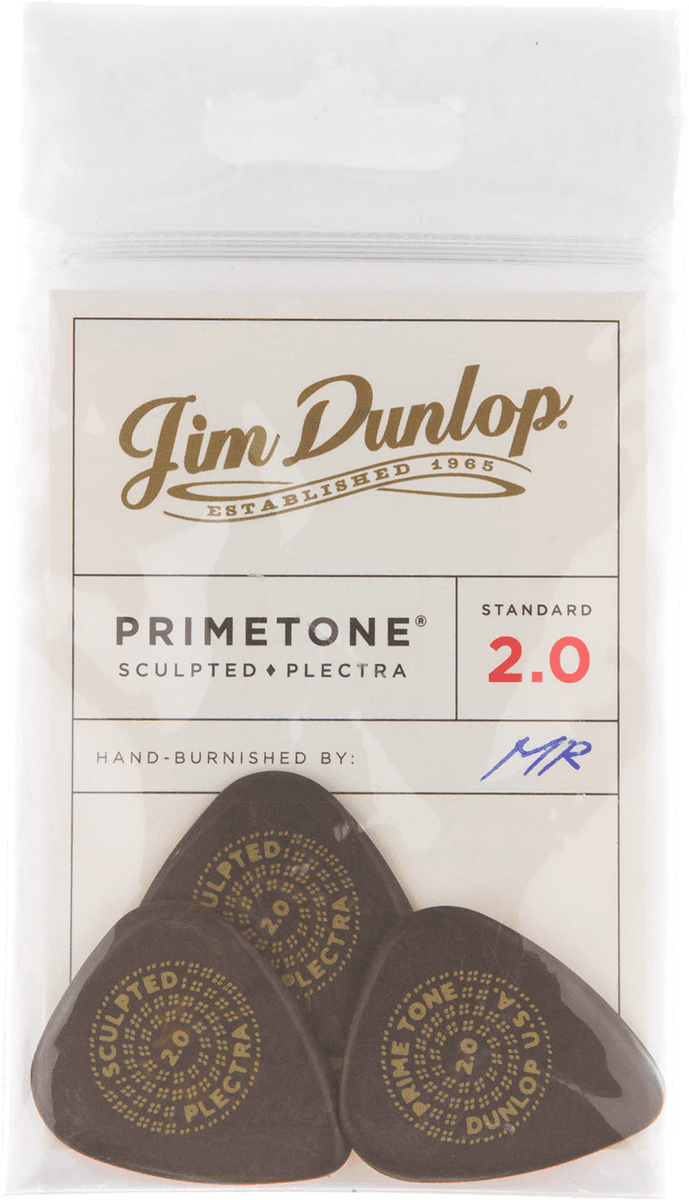 Dunlop Primetone Standard Smooth 2,0 mm – Set van 3